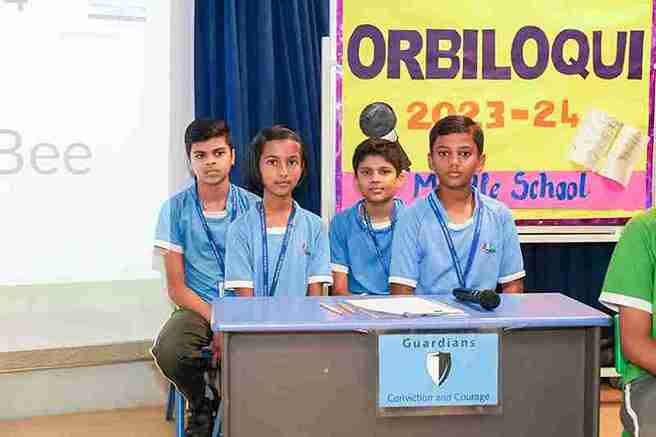 Literary Activities at  Orbis School