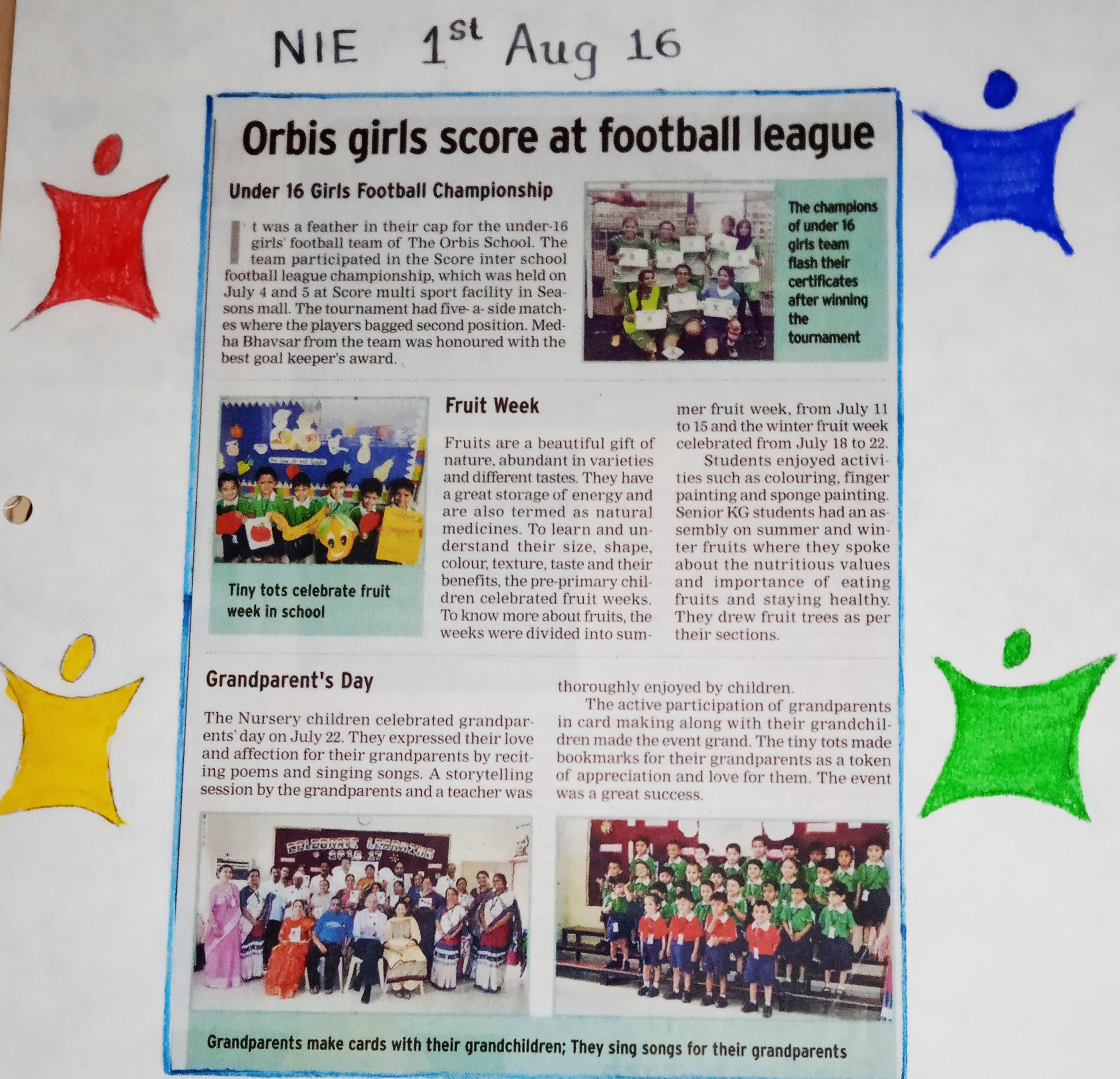 Engaging Activities at The Orbis School, Keshav Nagar