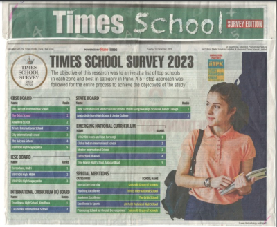 The Orbis School Shines in Times School Survey 2023